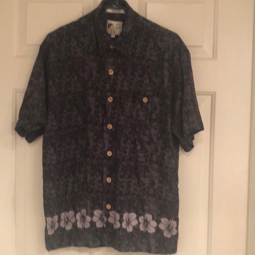 Casual Shirt/100% Rayon with front, buttoned pocket